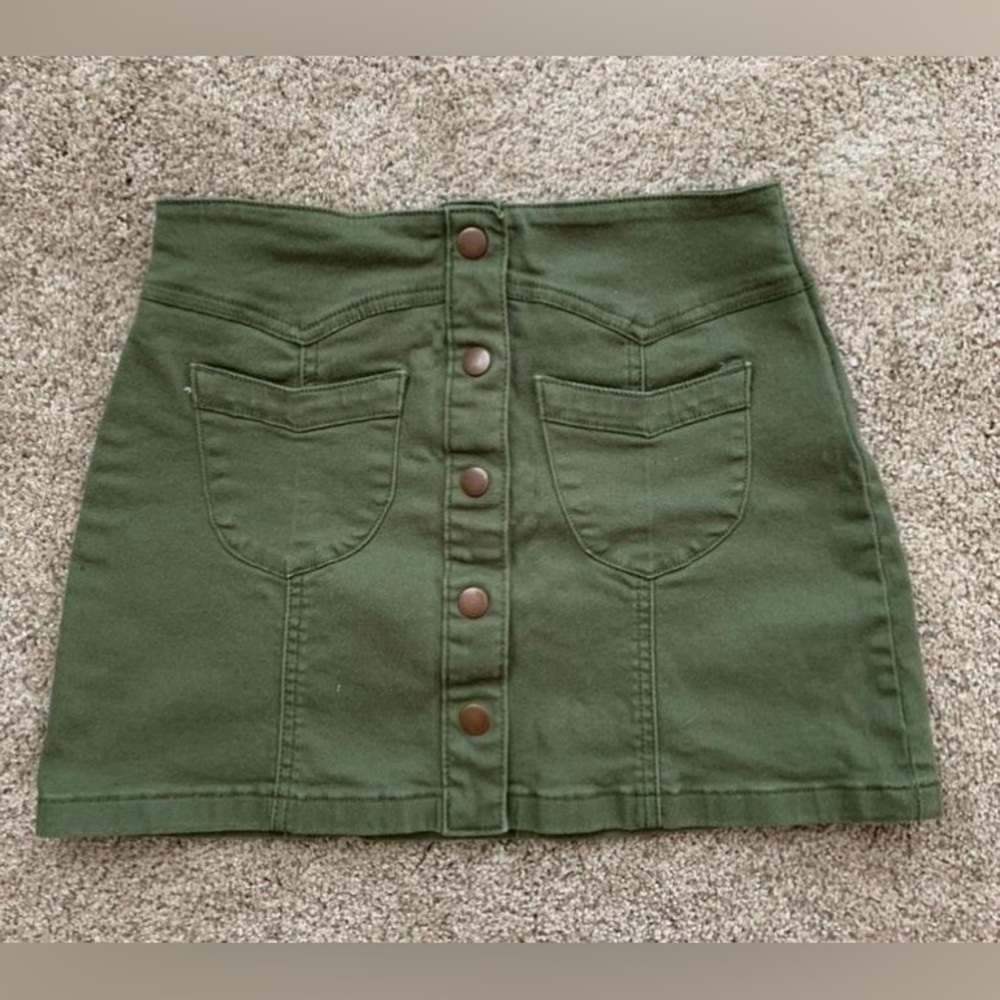 Forever 21 Button Up Skirt